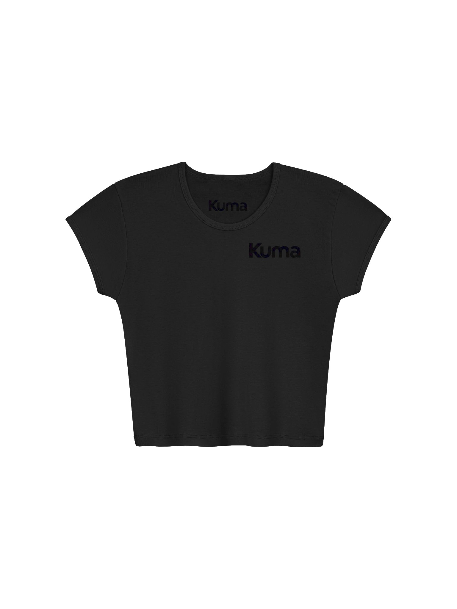KUMA Women’s Ribbed Baby Tee Crop Top product image (3)