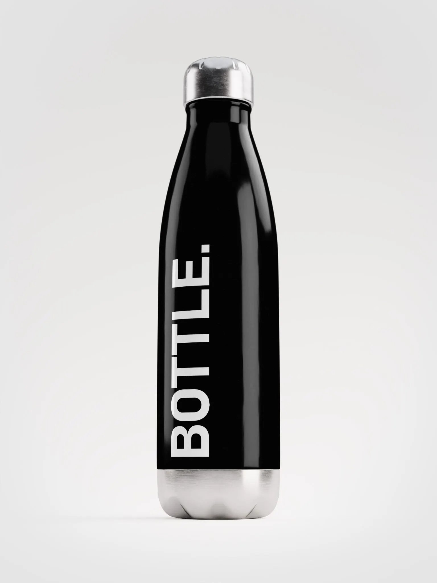 BOTTLE. (White Text) product image (1)