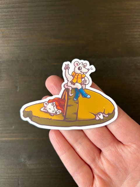 sticker : cosy mice product image (2)