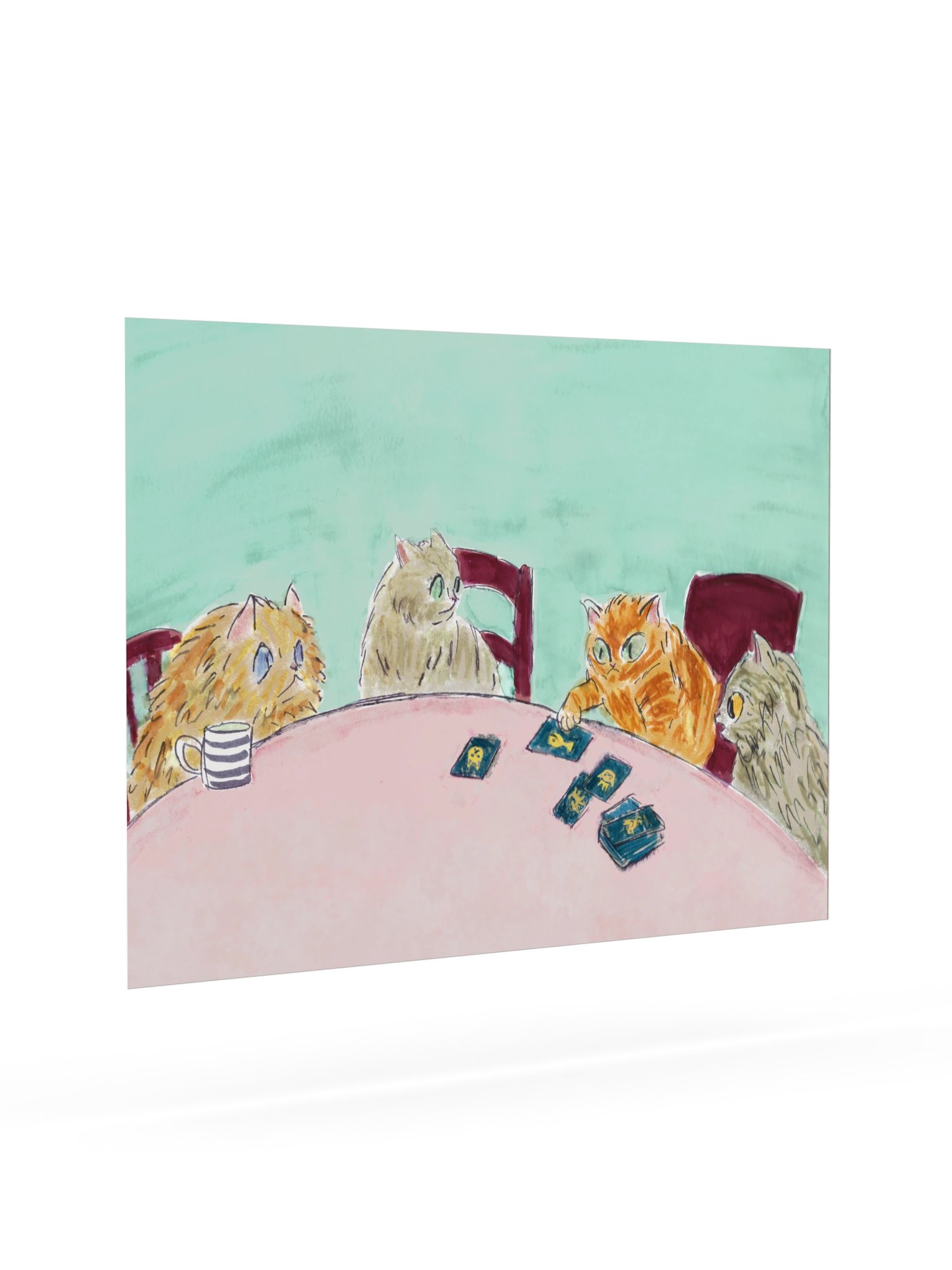 Cat Tarot Print product image (2)