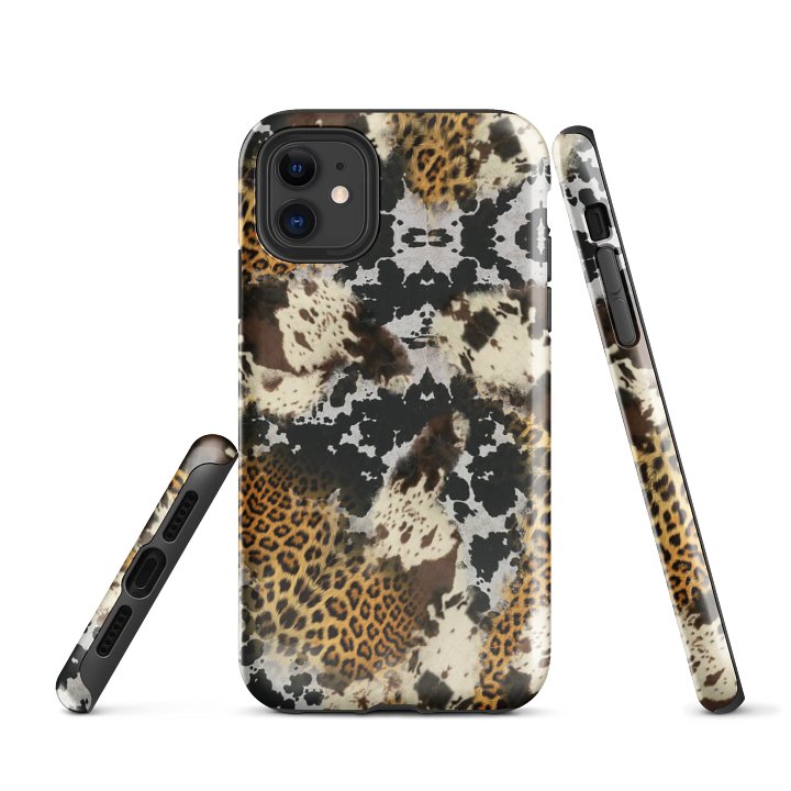 Wild Cowhide iPhone Tough Case product image (1)