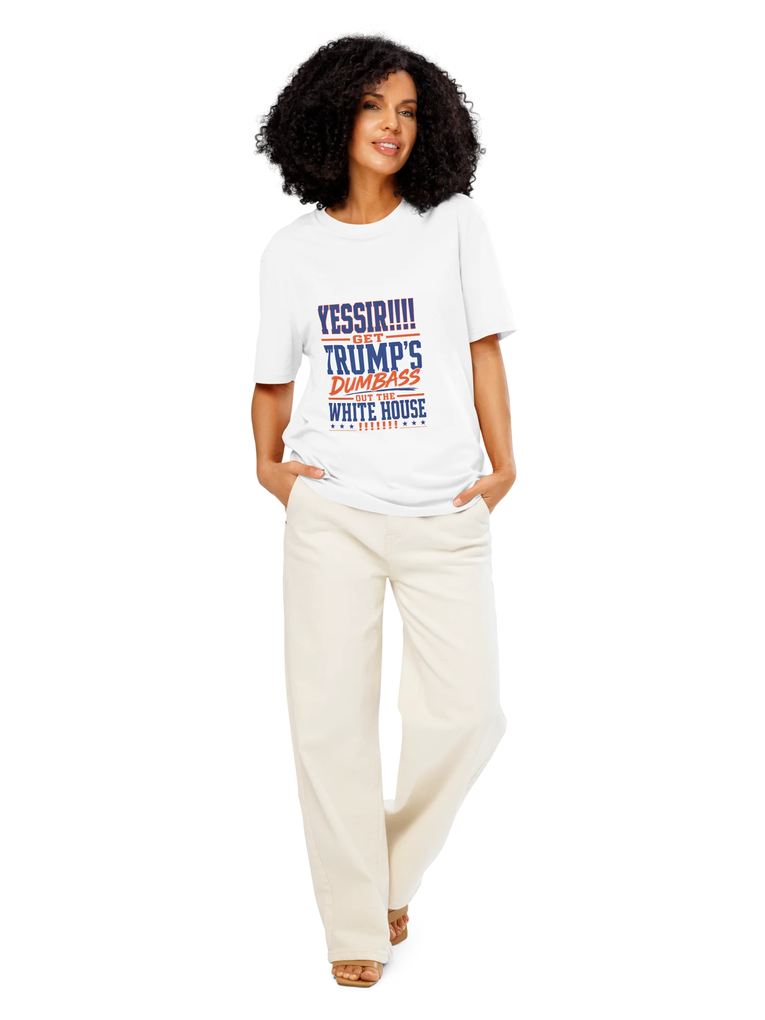 Yassir Get Trump’s Dumbass Out The White House Shirt product image (3)
