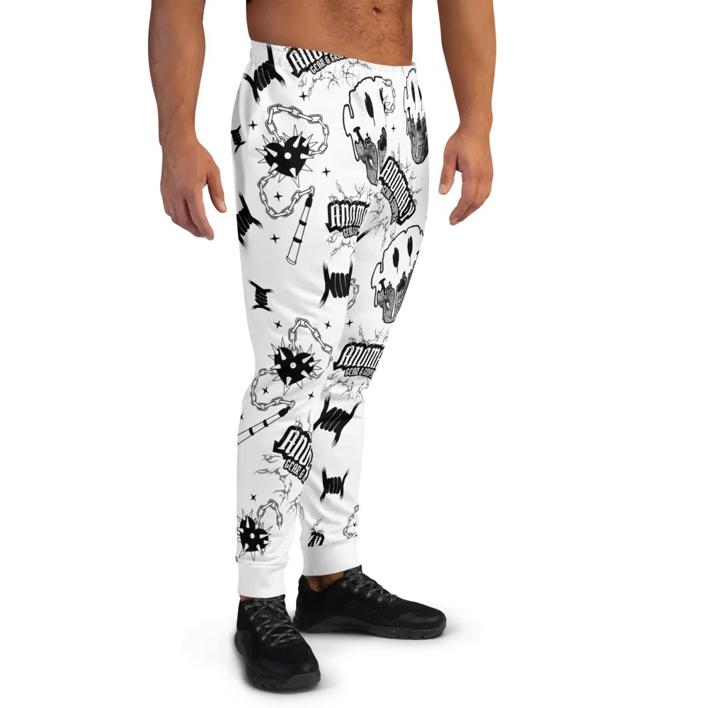 Anomaly All Over White Sweatpants product image (4)