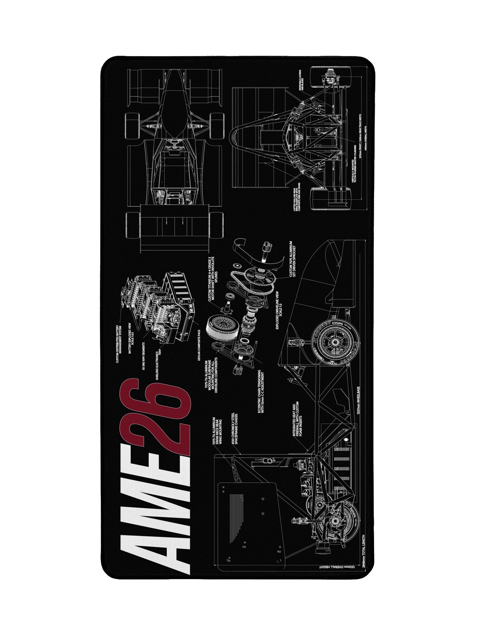 AME26 Deskmat Dark product image (2)