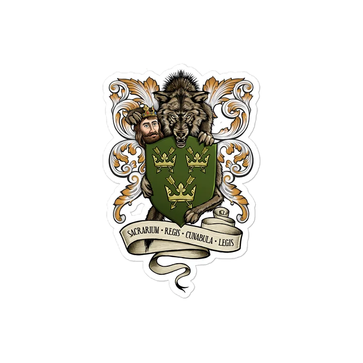 Bury St Edmunds Coat of Arms Die-Cut Sticker product image (1)