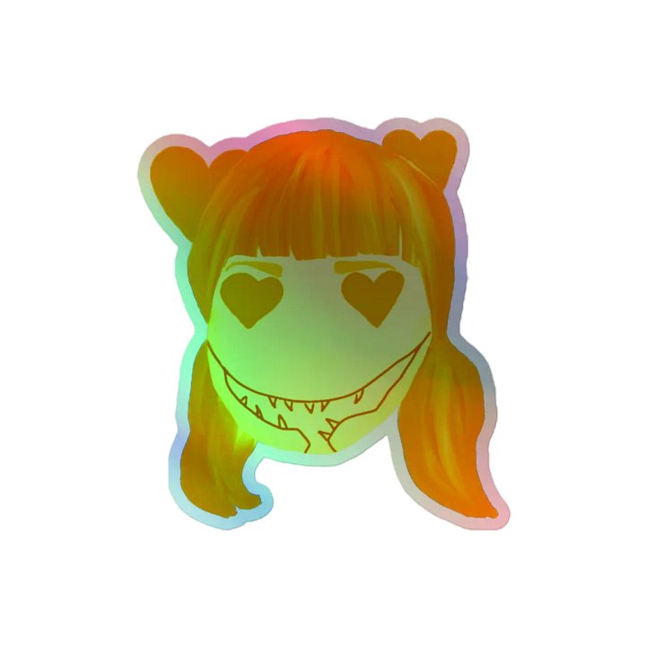 PROBZZ Gold "Adore" Holographic Sticker product image (2)
