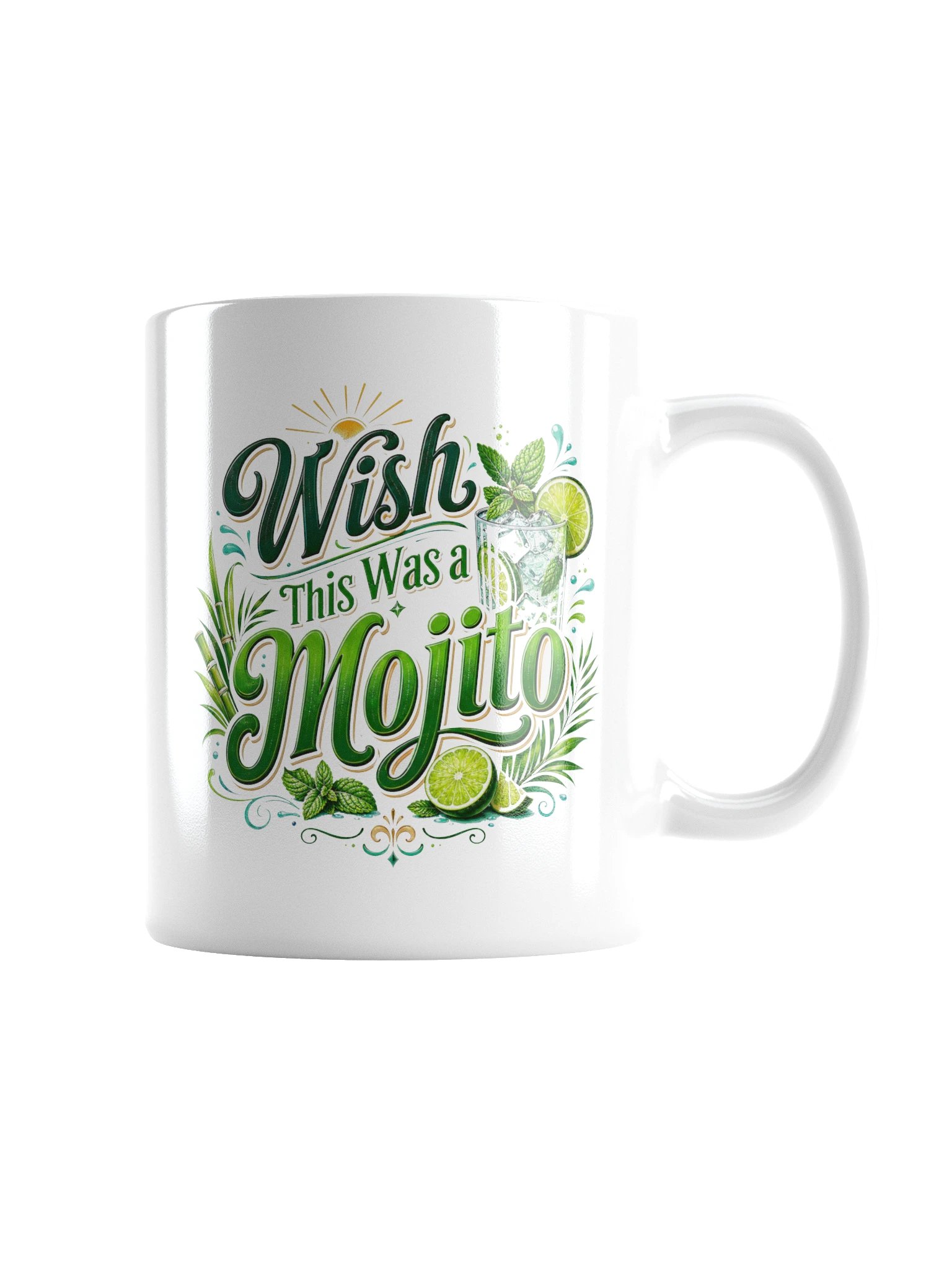 Wish This Was A Mojito Mug product image (3)