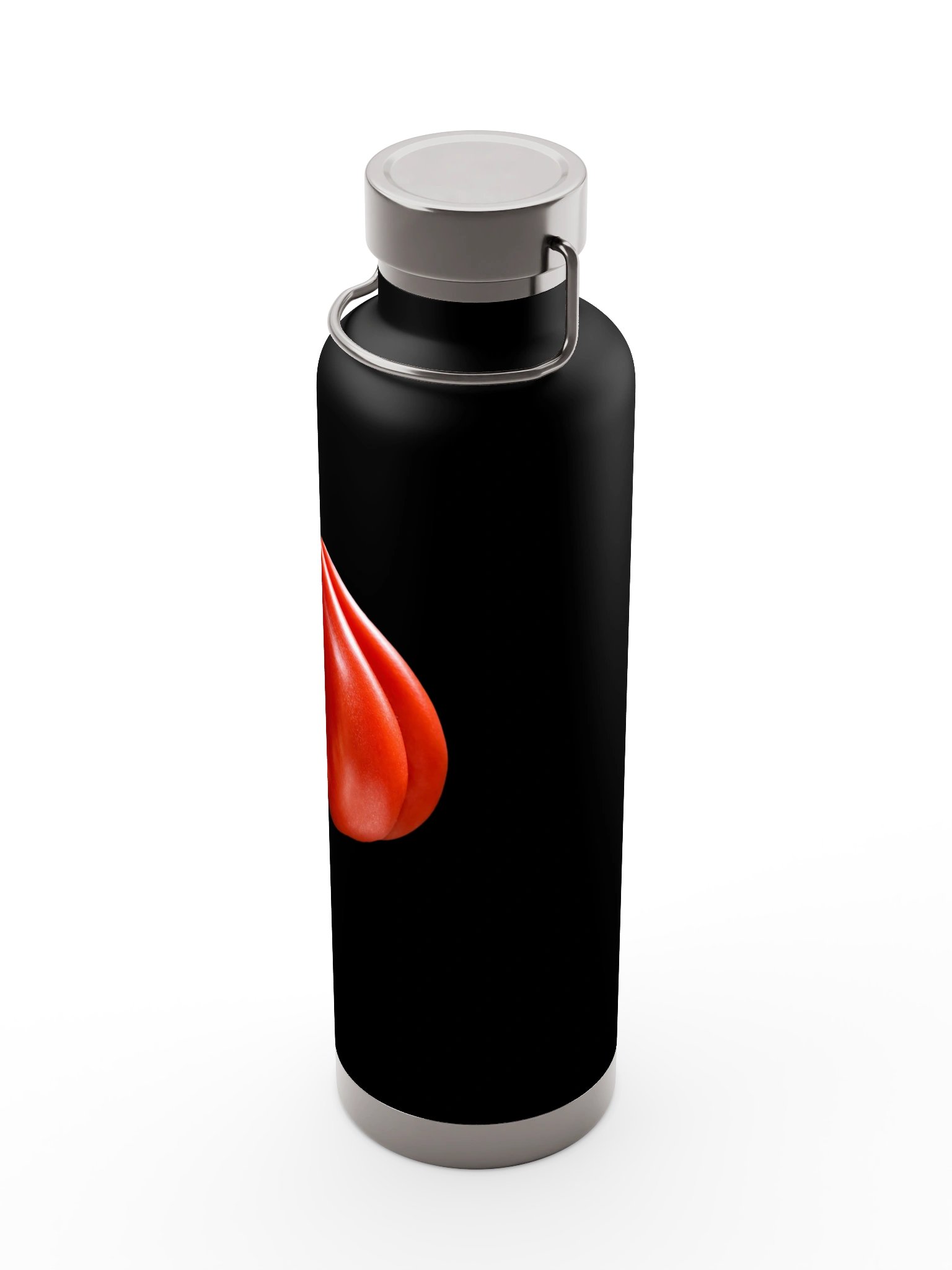 Heirloom Tomato Insulated Bottle I Nature Macro Art product image (13)