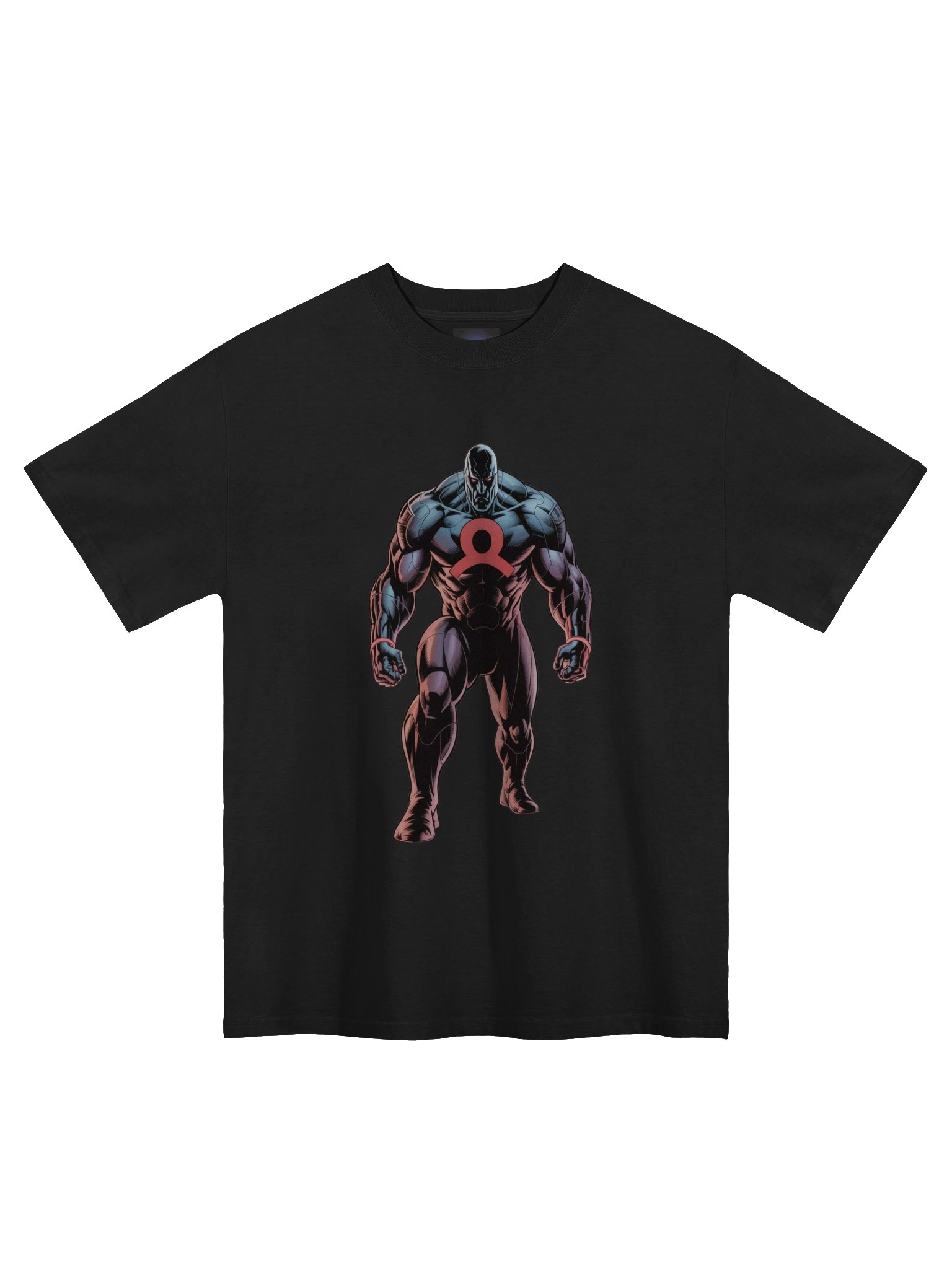 Omega Dominion: Darkseid Oversized Faded T-Shirt product image (3)