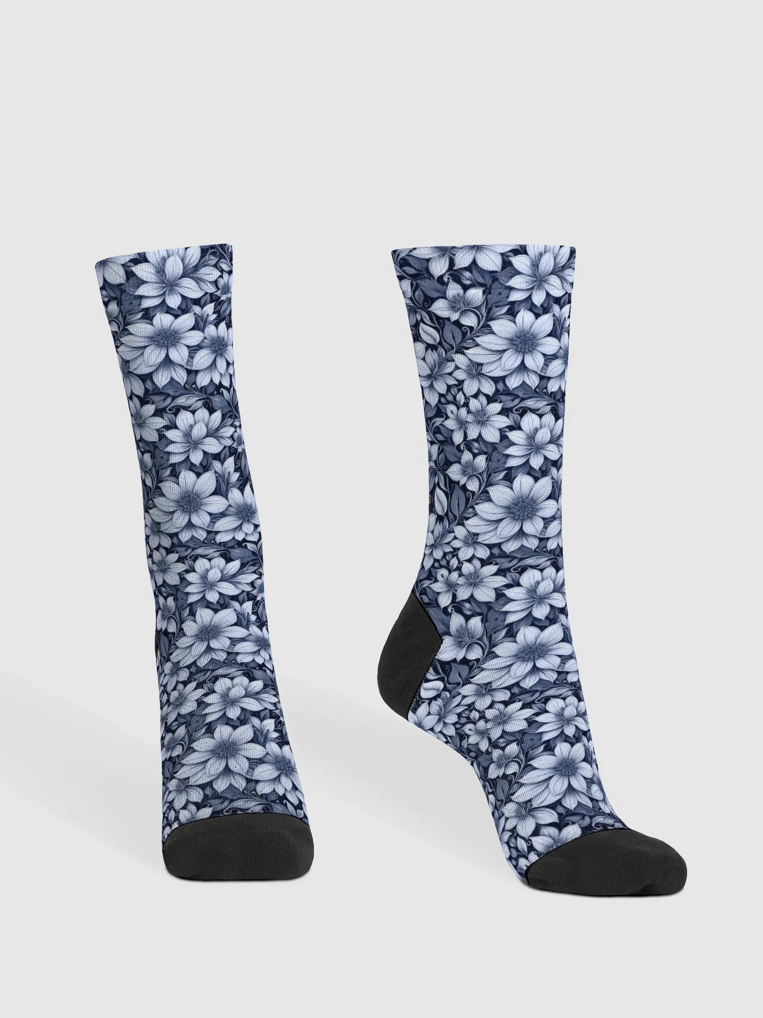 Indigo Flowers Socks product image (2)