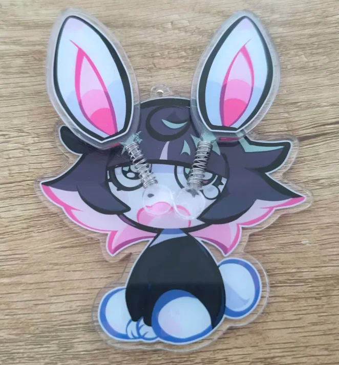 Delulu Ear Flick Keychain (INTERACTIVE) product image (4)