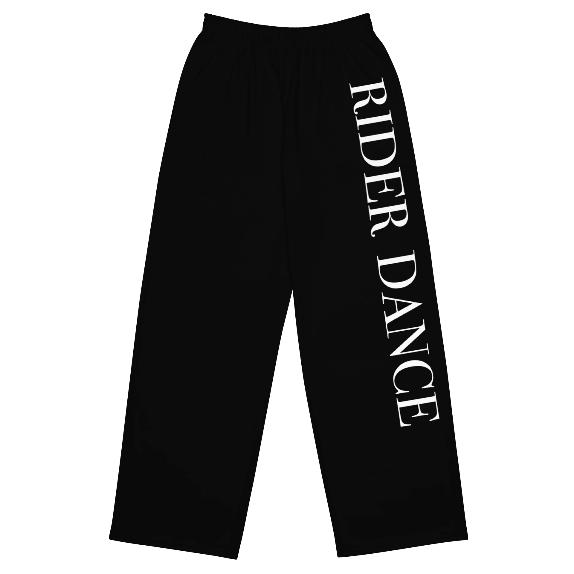 Wide Leg Pants White Front Print product image (1)