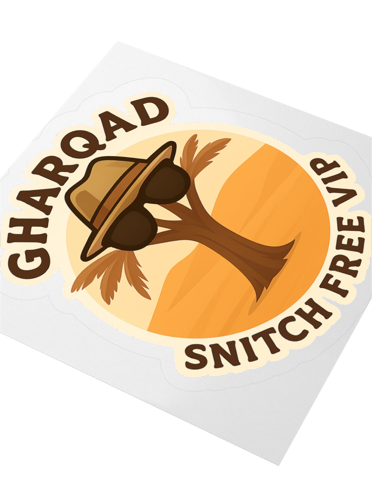 Gharqad the snitch free VIP - sticker product image (8)
