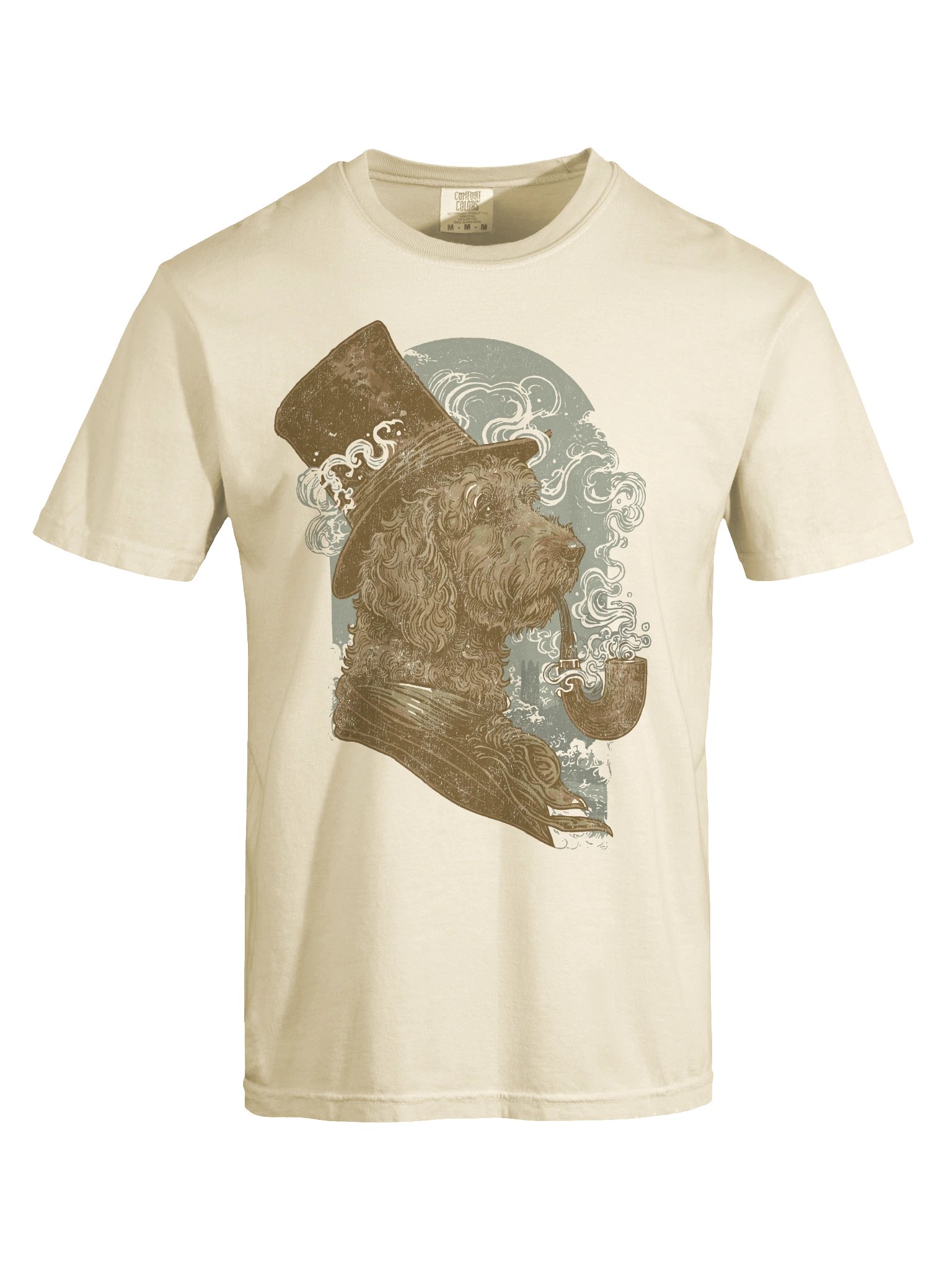 Steampunk Doodle Dog Comfort Colors Garment-Dyed Heavyweight T-Shirt product image (7)