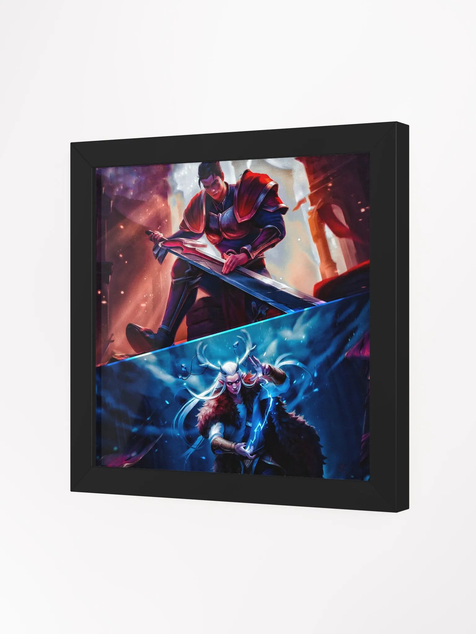 Hero Wars Iconic Characters Framed Wall Art product image (2)