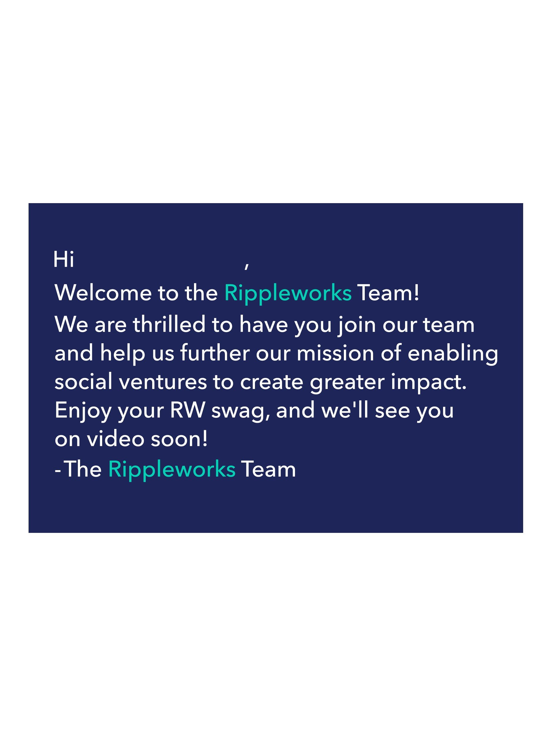 Rippleworks - Custom Note product image (2)