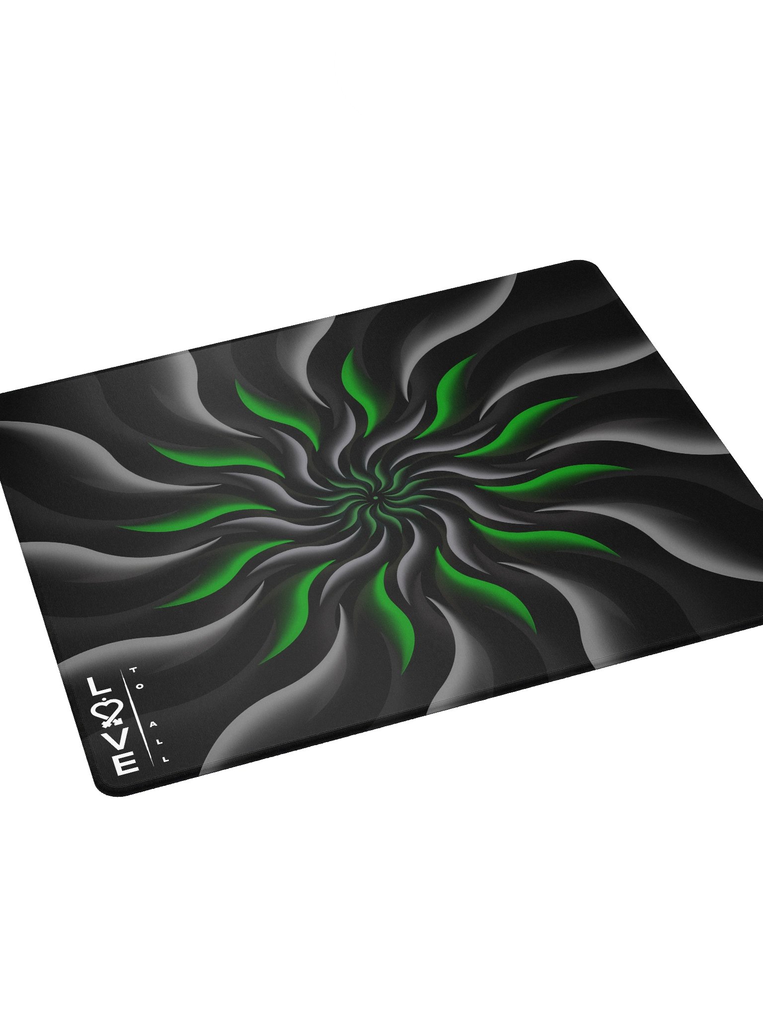 Green Mandala Large Mousepad product image (5)
