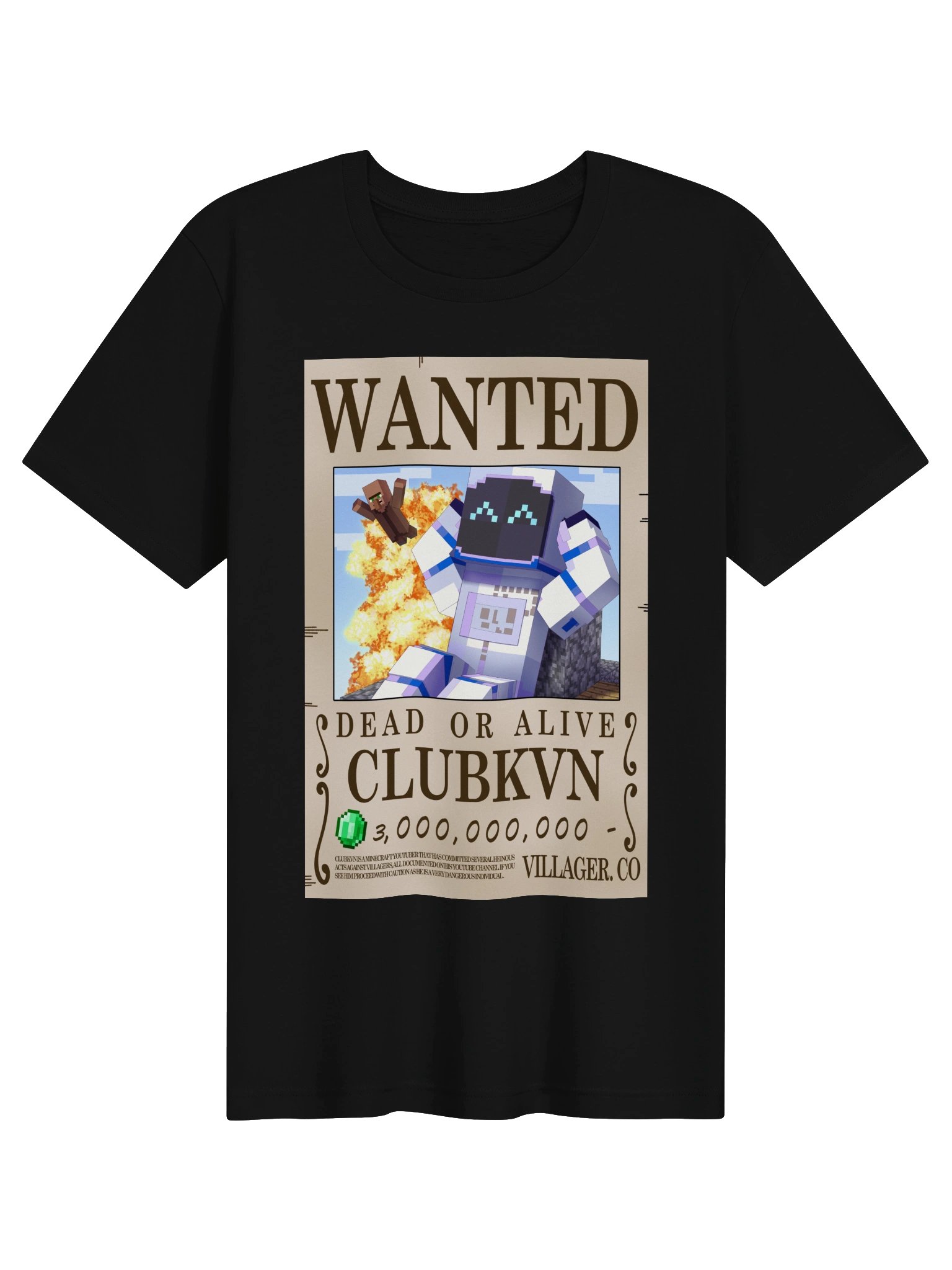 ClubKVN Wanted Tee product image (1)