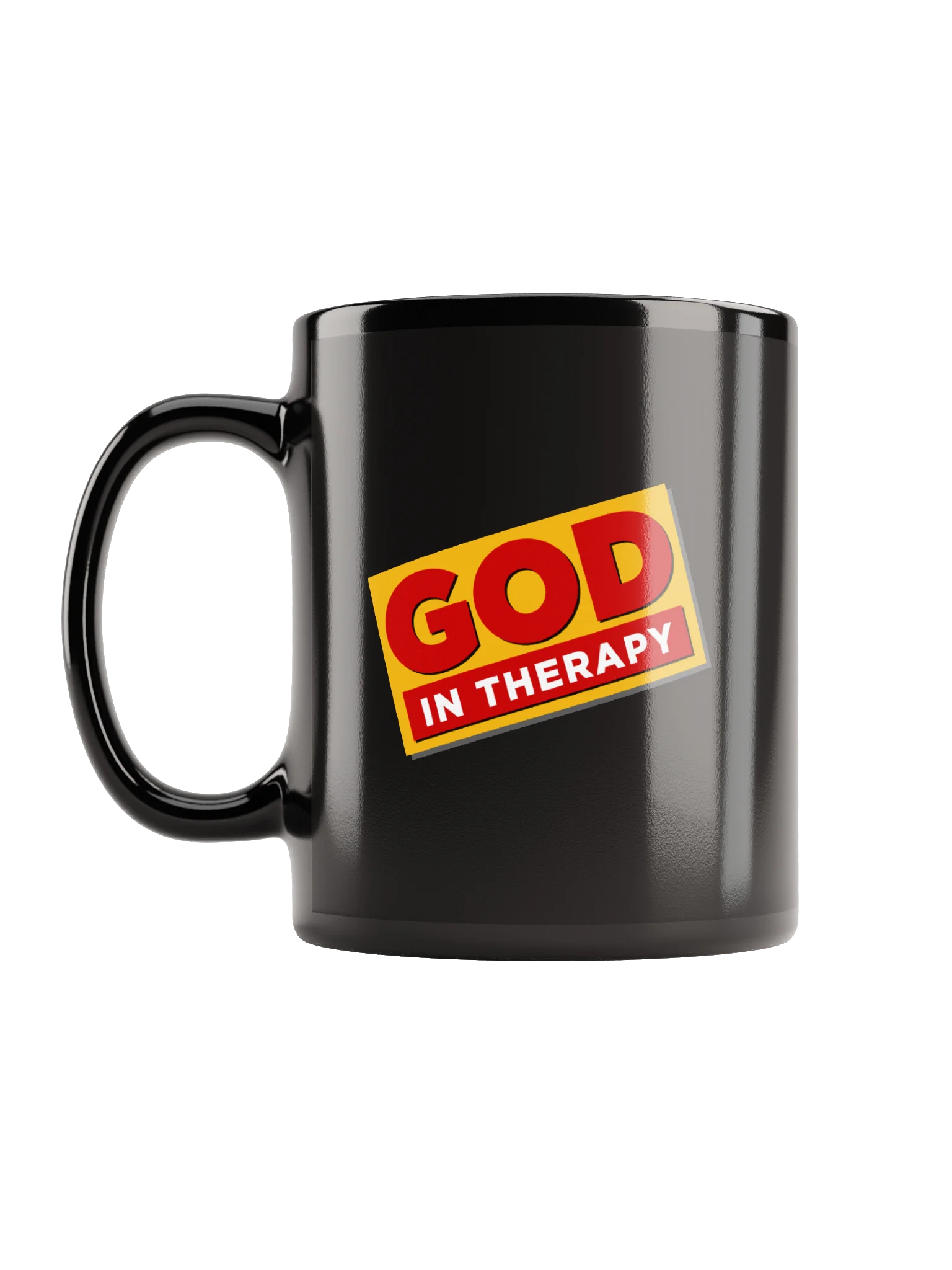 God In Therapy - Black Mug product image (1)