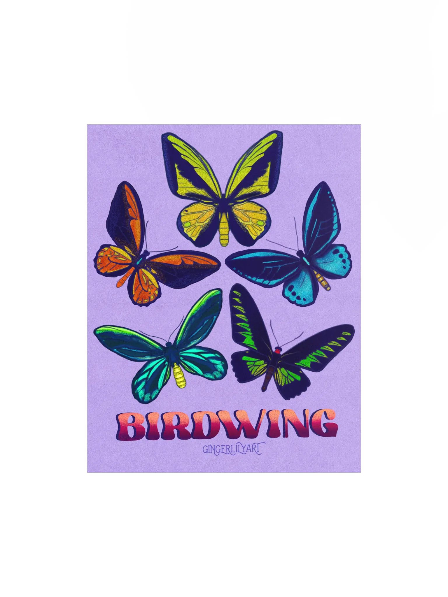 birdwing butterflies poster product image (4)