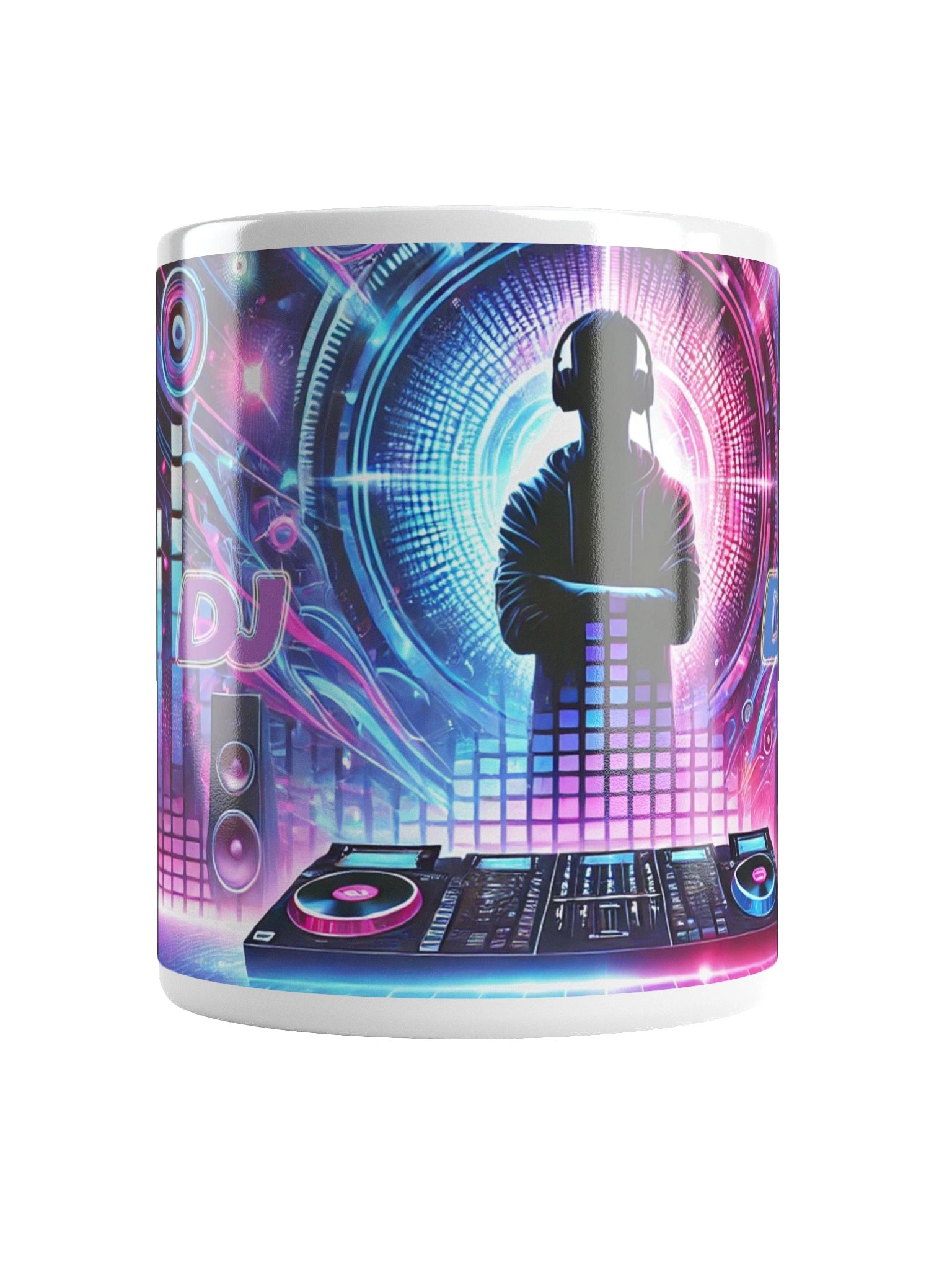 Neon Glossy Mug (DJ DimVol) product image (6)