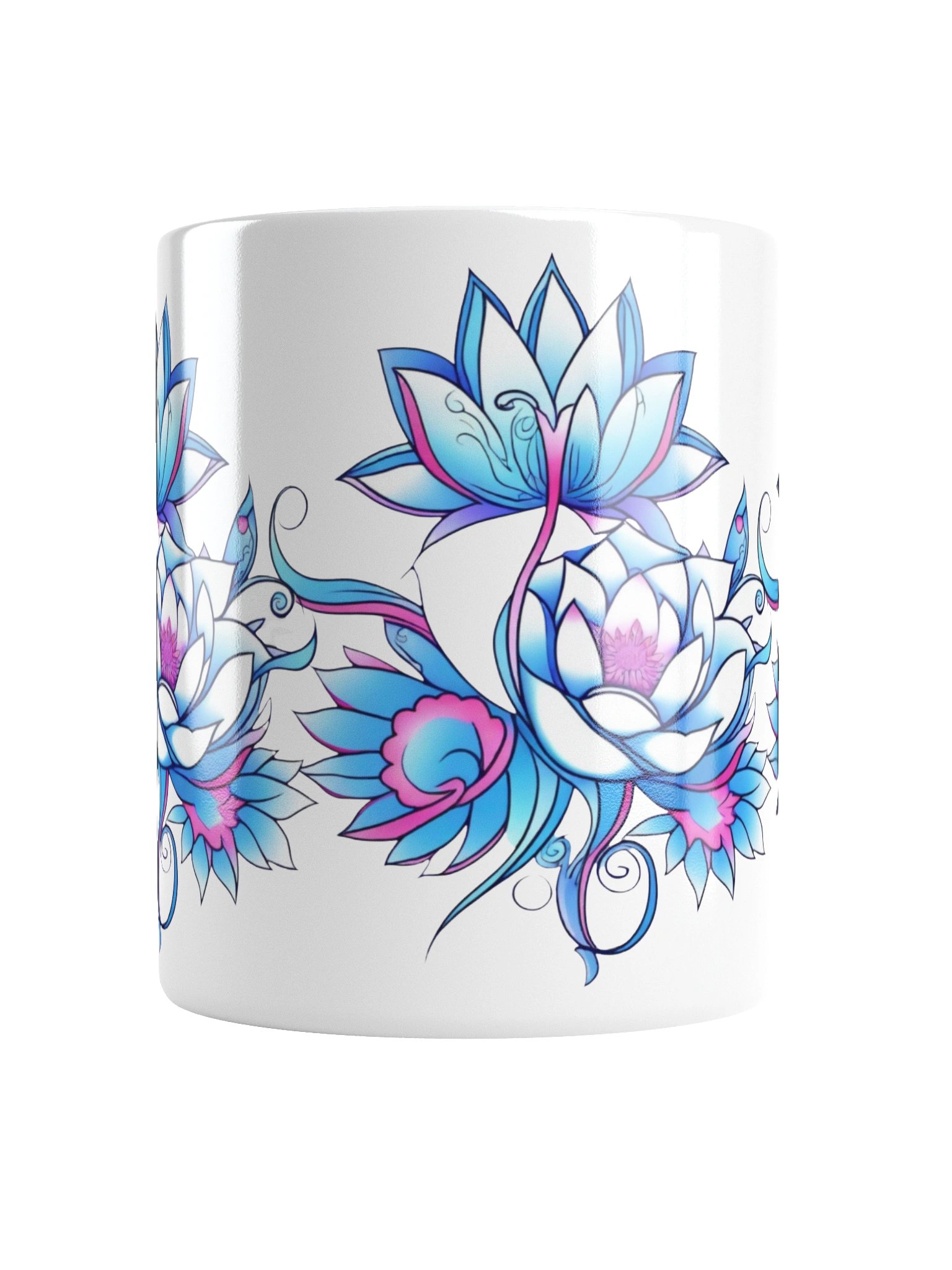 Blue Lotus Bloom - Mug product image (16)