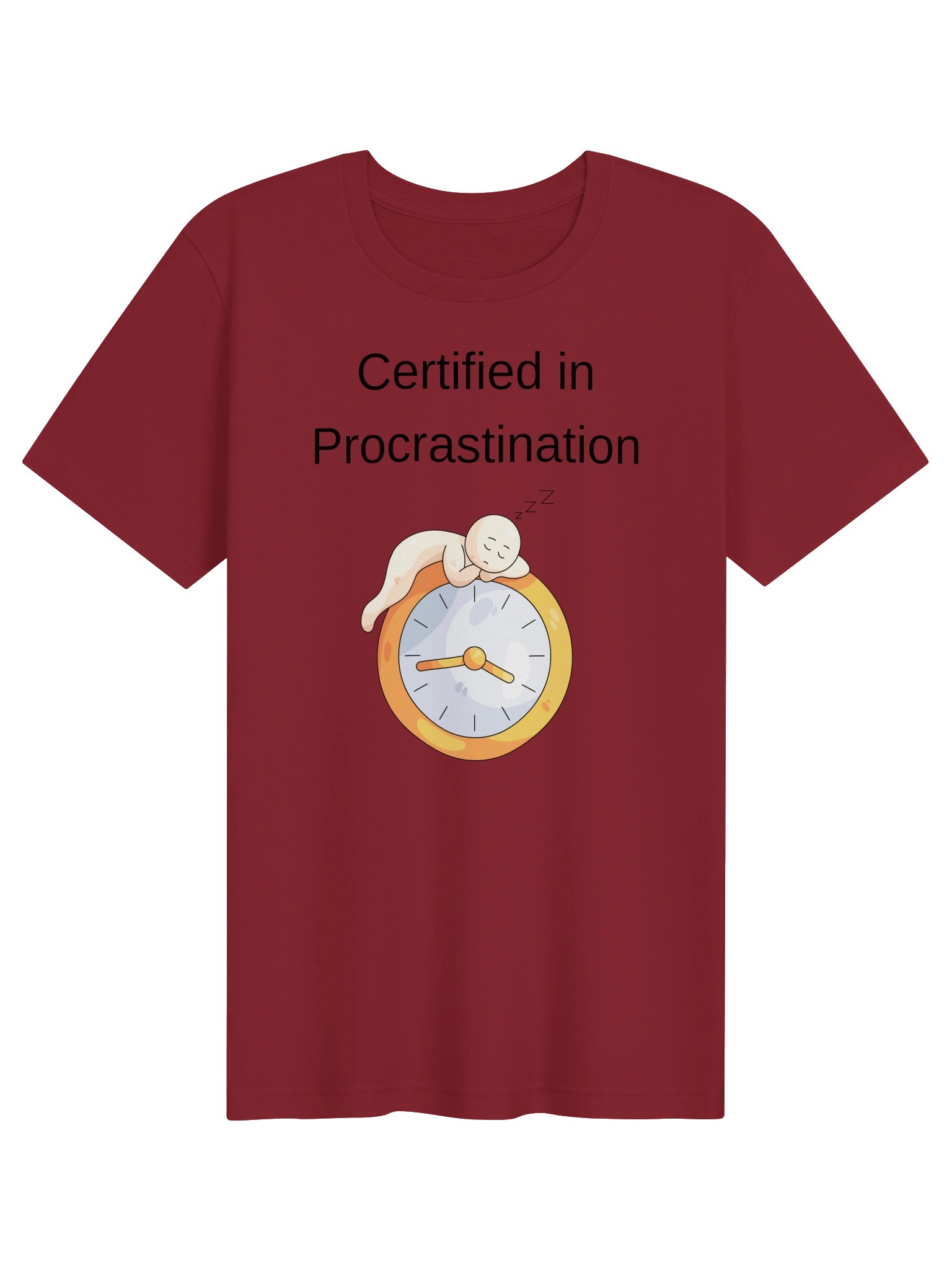 Certified in Procrastination Tee product image (2)