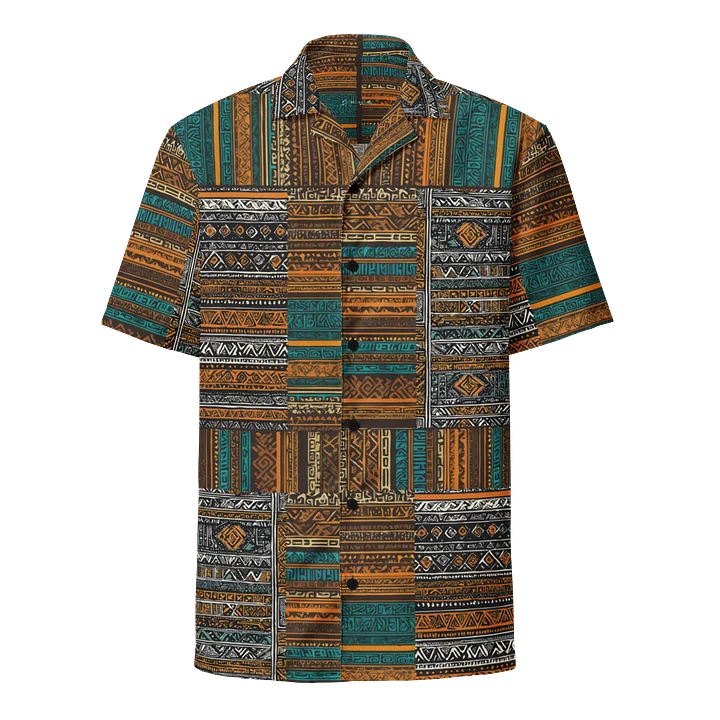 Tribal Ambassador Pattern - CaribbeanApples | Casual Hawaiian Shirt product image (1)