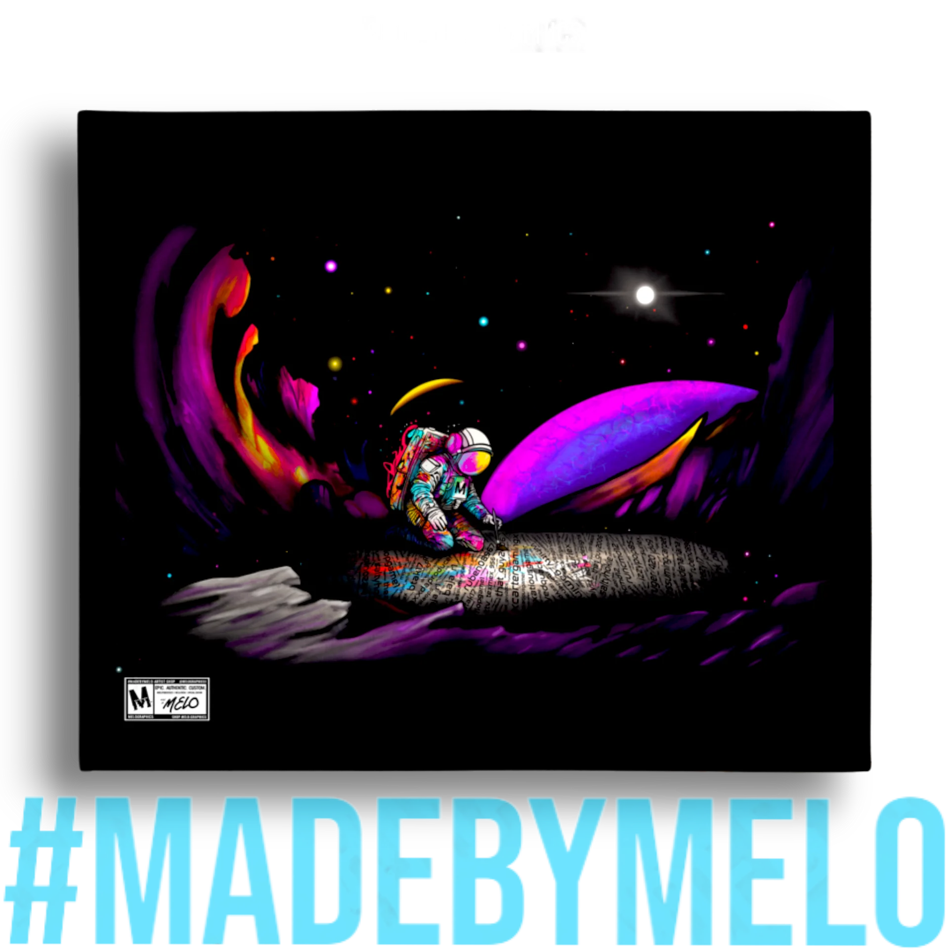 #MELOtober 2023 Personalized MELO CREW Founders - Blanket | #MadeByMELO product image (3)