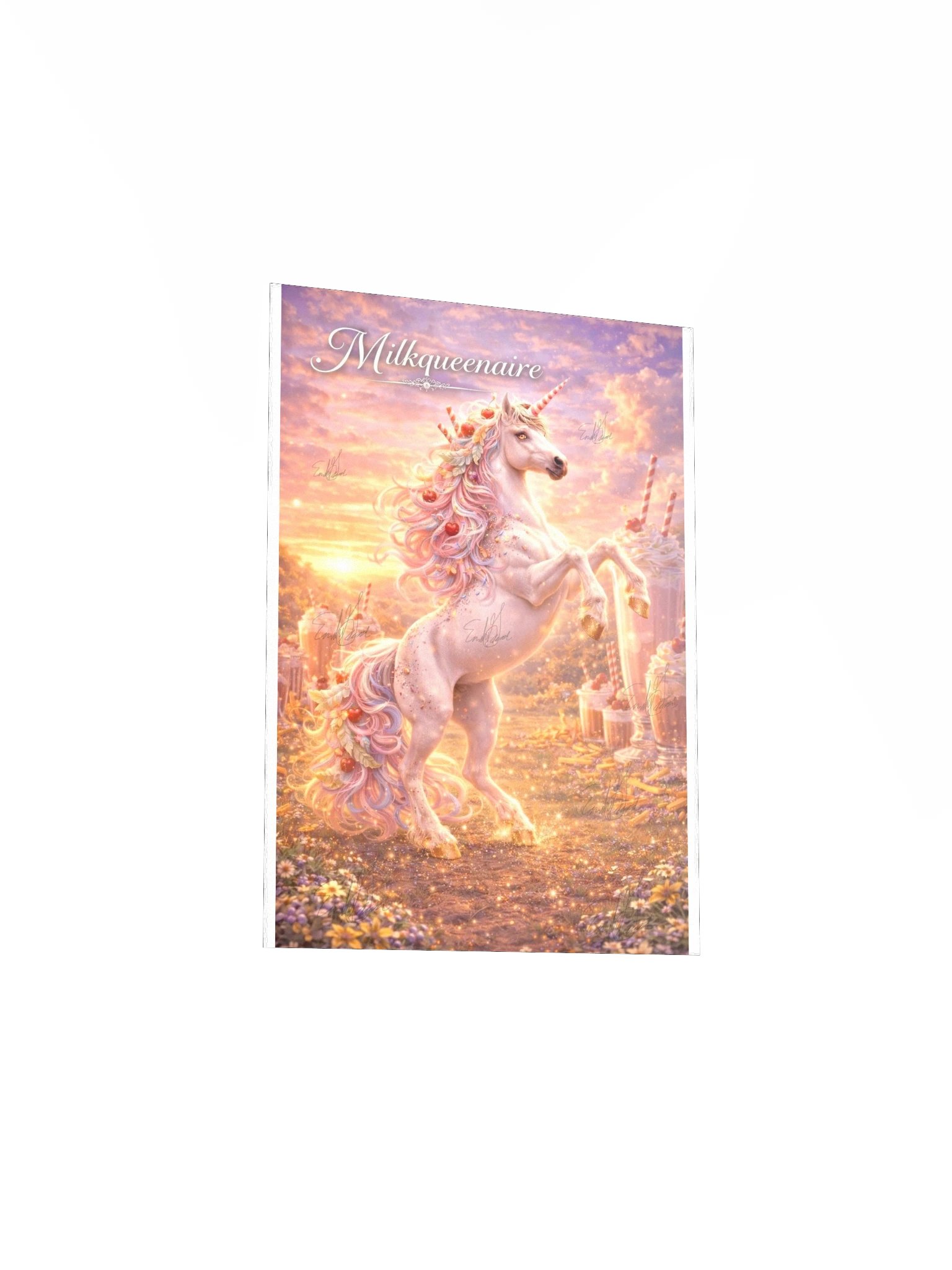 Milkqueenaire — Foodie Unicorn Poster product image (3)