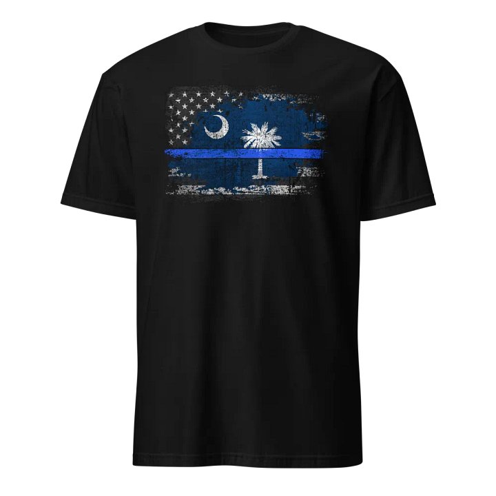 South Carolina Thin Blue Line Flag product image (1)