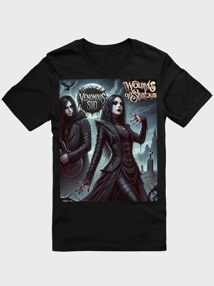 Wounds of Shadows Gothic Elegance Unisex T-Shirt product image (1)