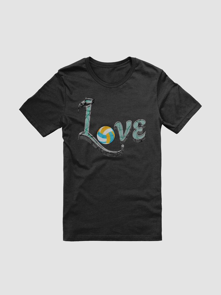 Love Volleyball Stylized T-Shirt product image (1)