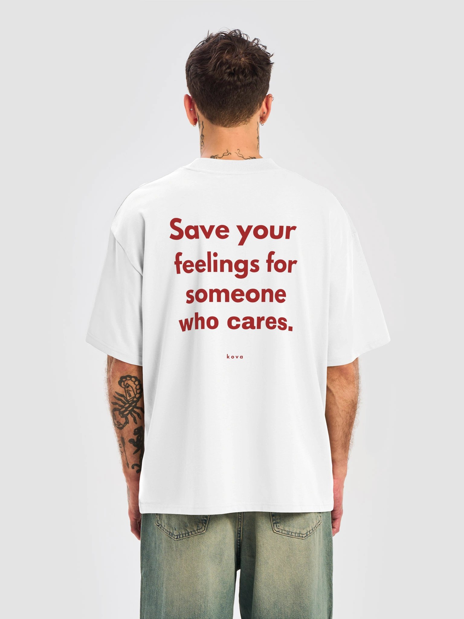 Save Your Feelings — Oversized Tee product image (2)