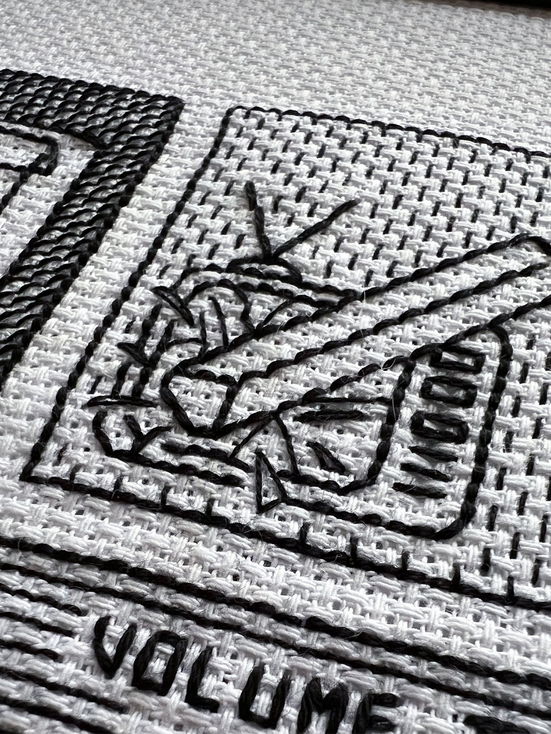 Lumbar Puncture • Blackwork Cross Stitch Pattern • PDF Digital Download product image (8)