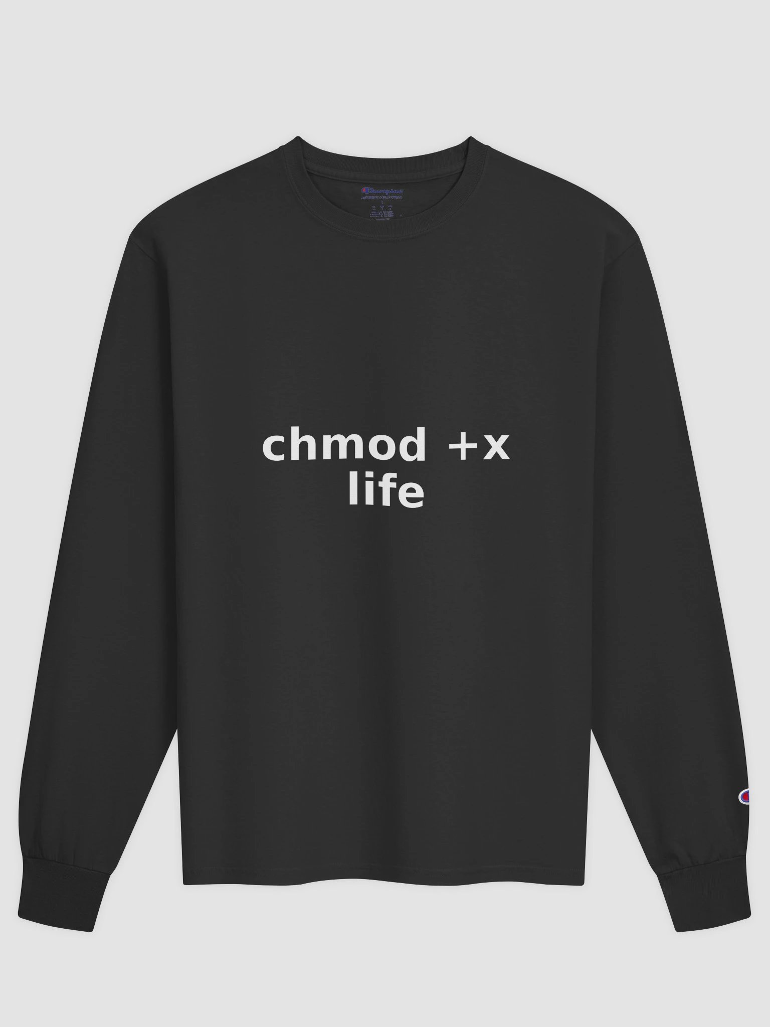 Chmod Plus X Life Long Sleeve product image (1)