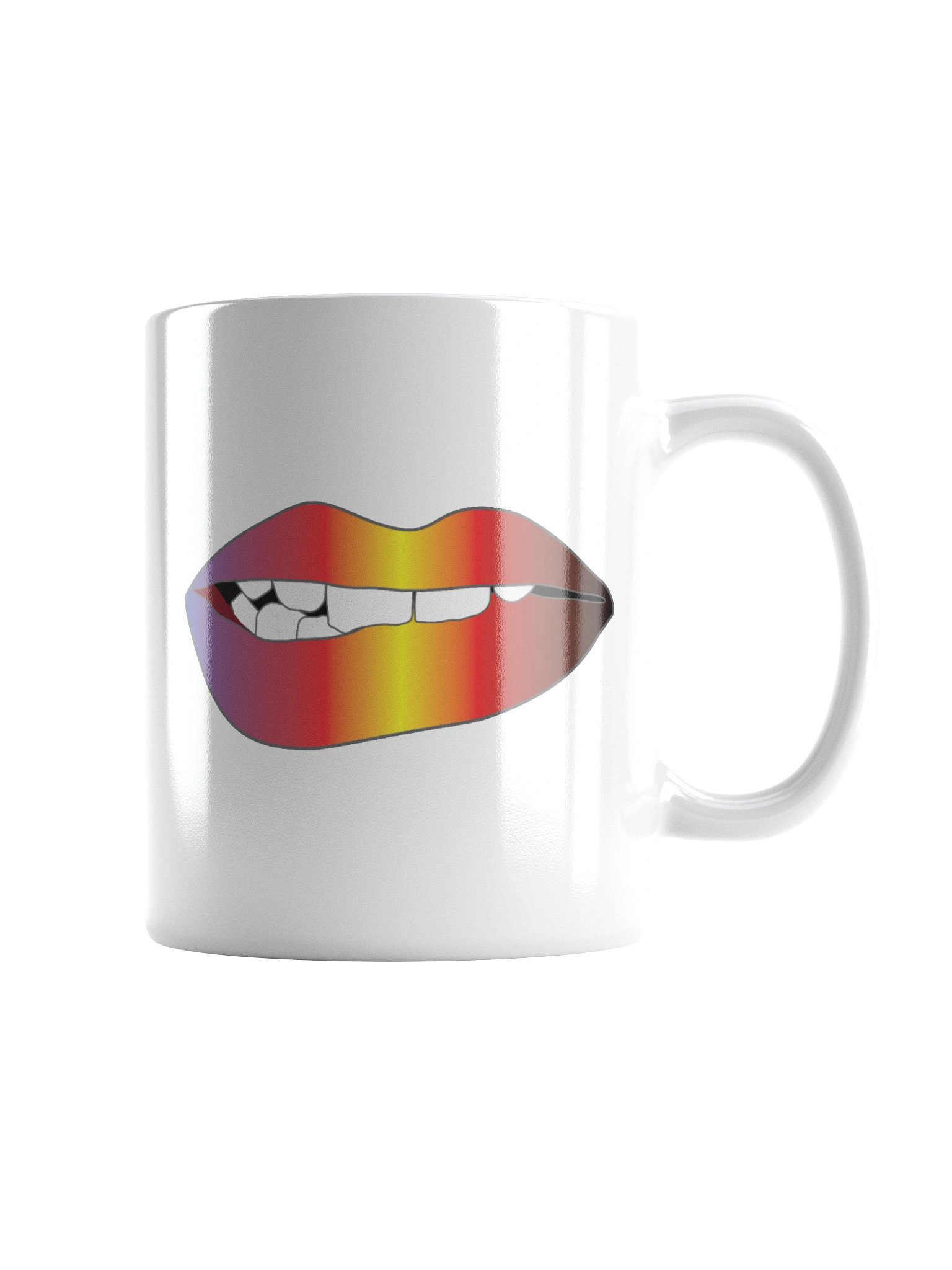 Polyamory Pride Gradient Biting Lips Mug product image (1)