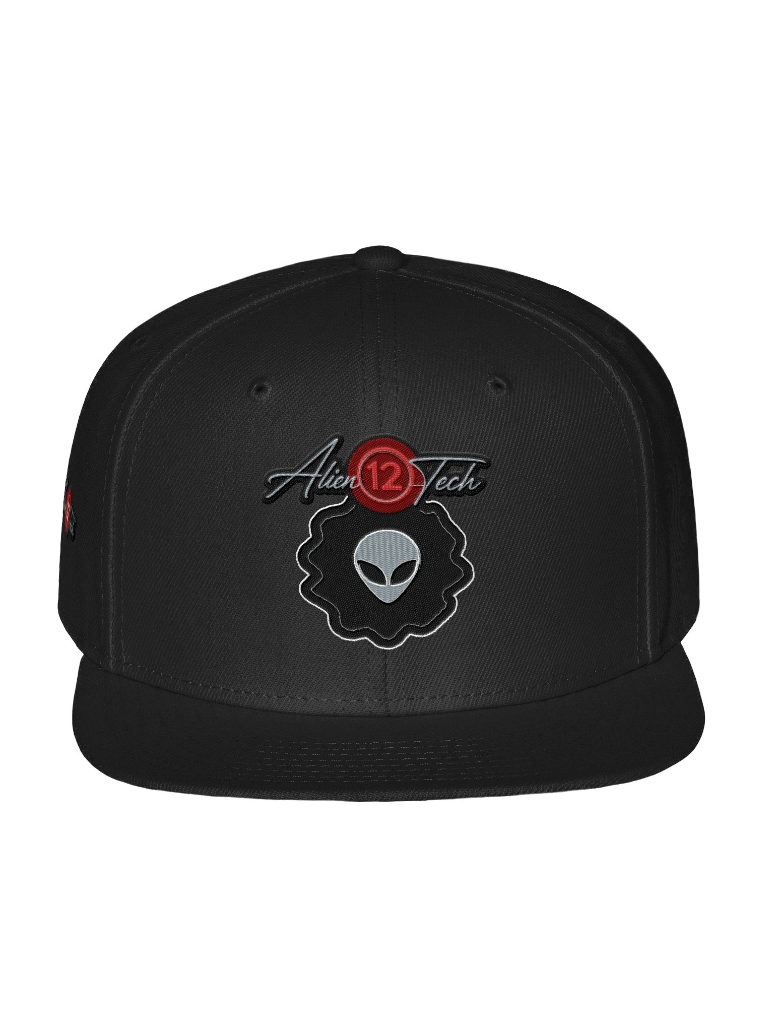 Alien 12 Tech | Embroidered Snapback Hat | AlienTech Collection product image (3)