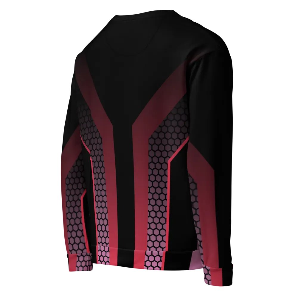 Futuristic Hex Symmetry Unisex Sweatshirt product image (6)
