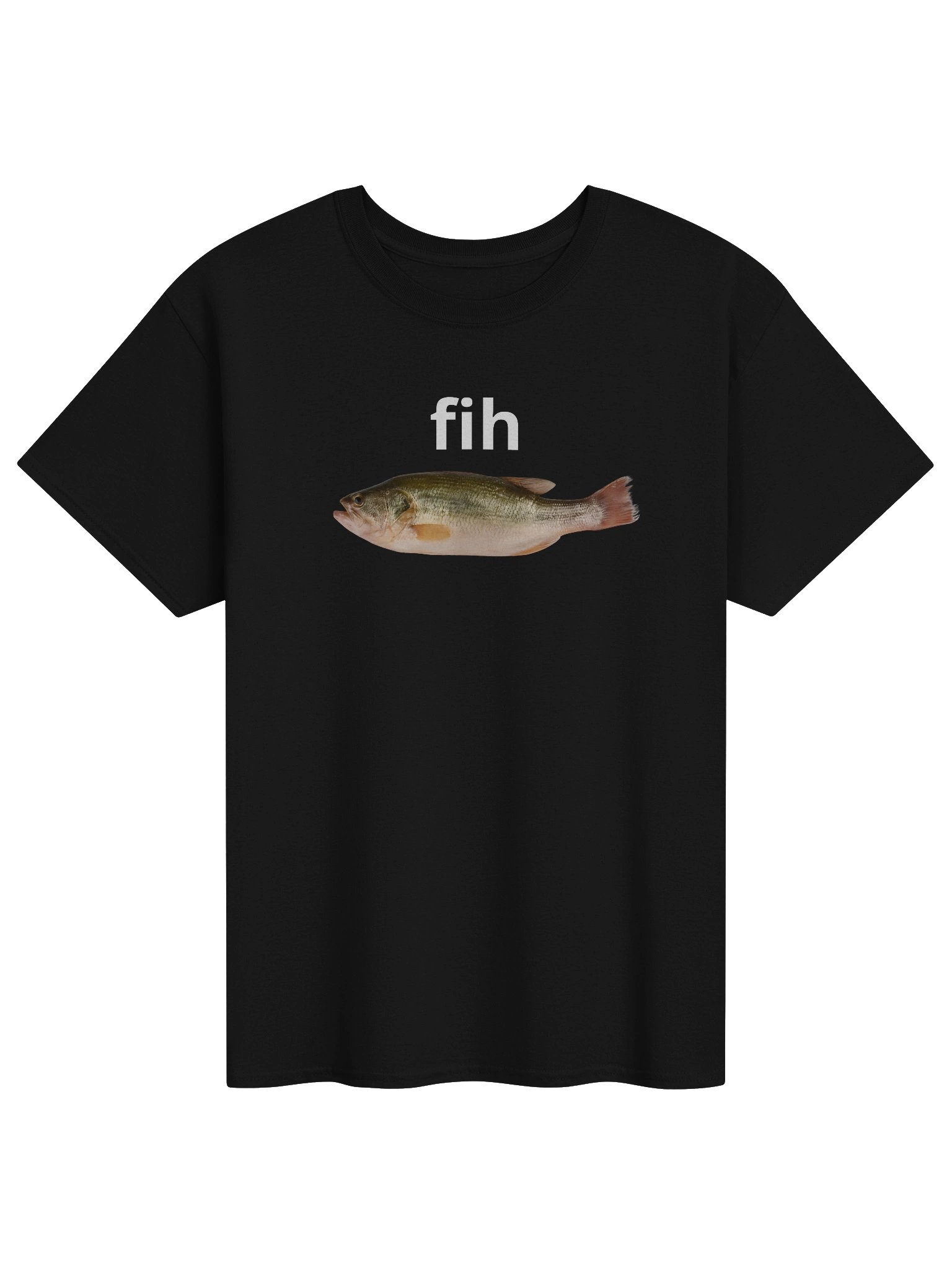 Fih T-shirt (Black) product image (1)