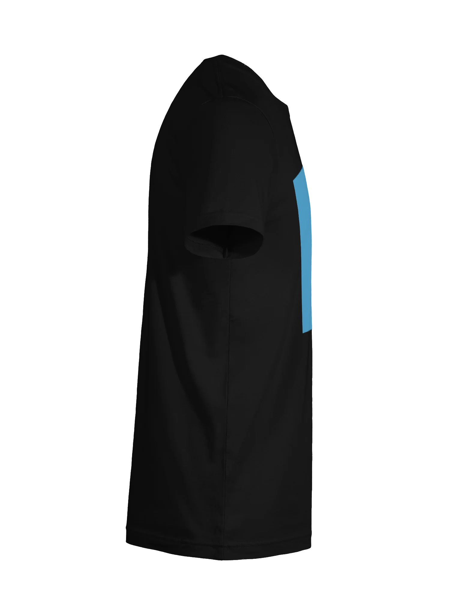 Blue word t-shirt product image (10)