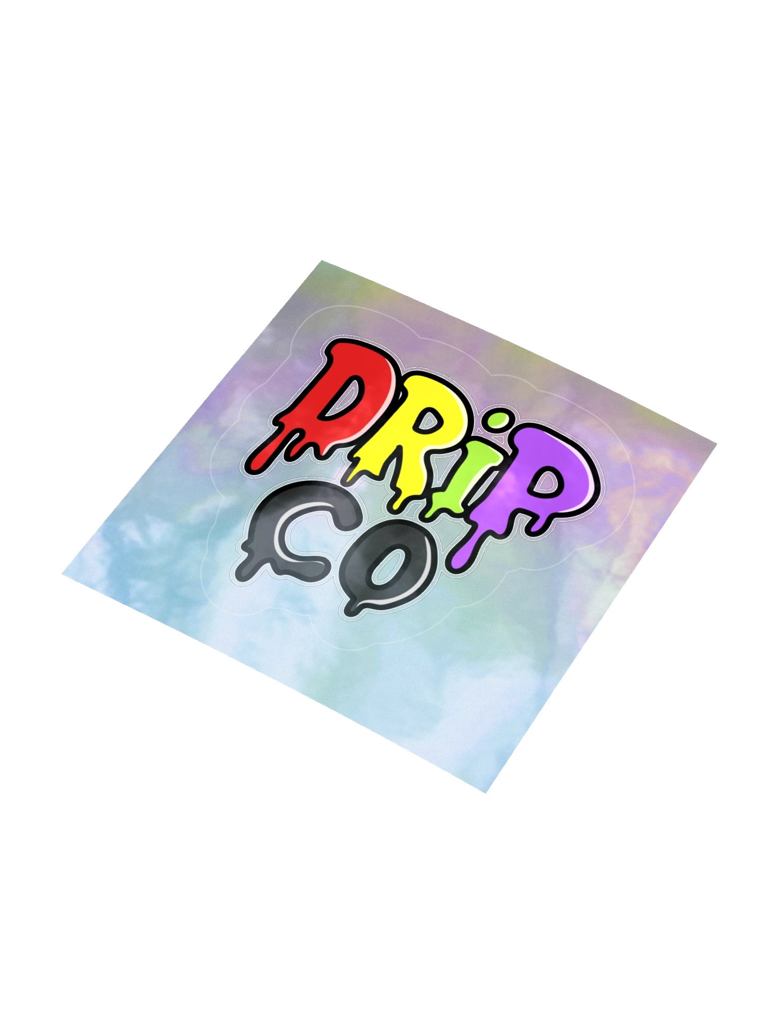 DRIP CO Holographic Graffiti Sticker Sheet product image (7)