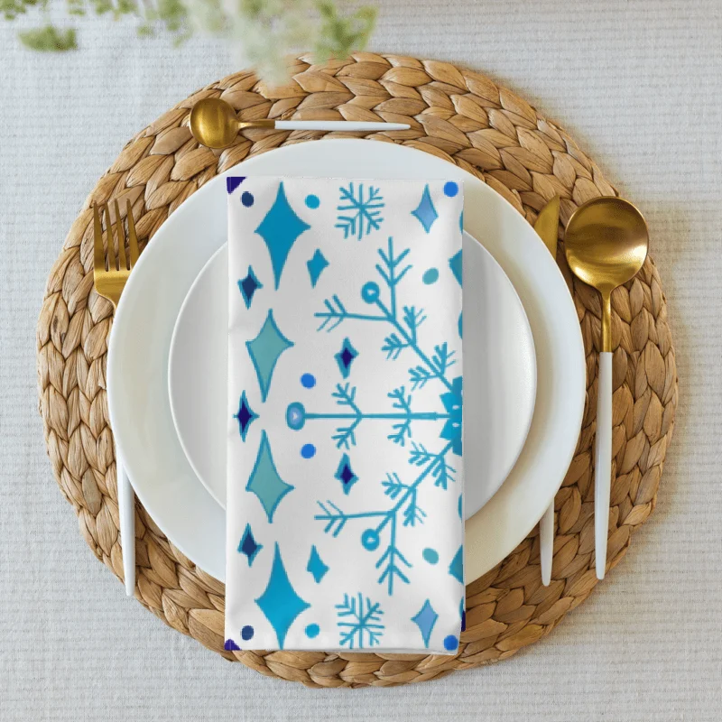 Icy Dreams Cloth Napkins (Set of 4) product image (4)