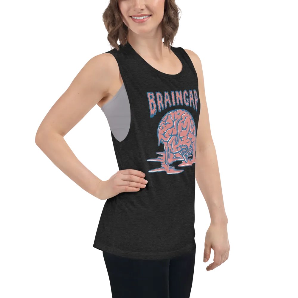 Braingap Drip Women's Muscle Tank product image (7)