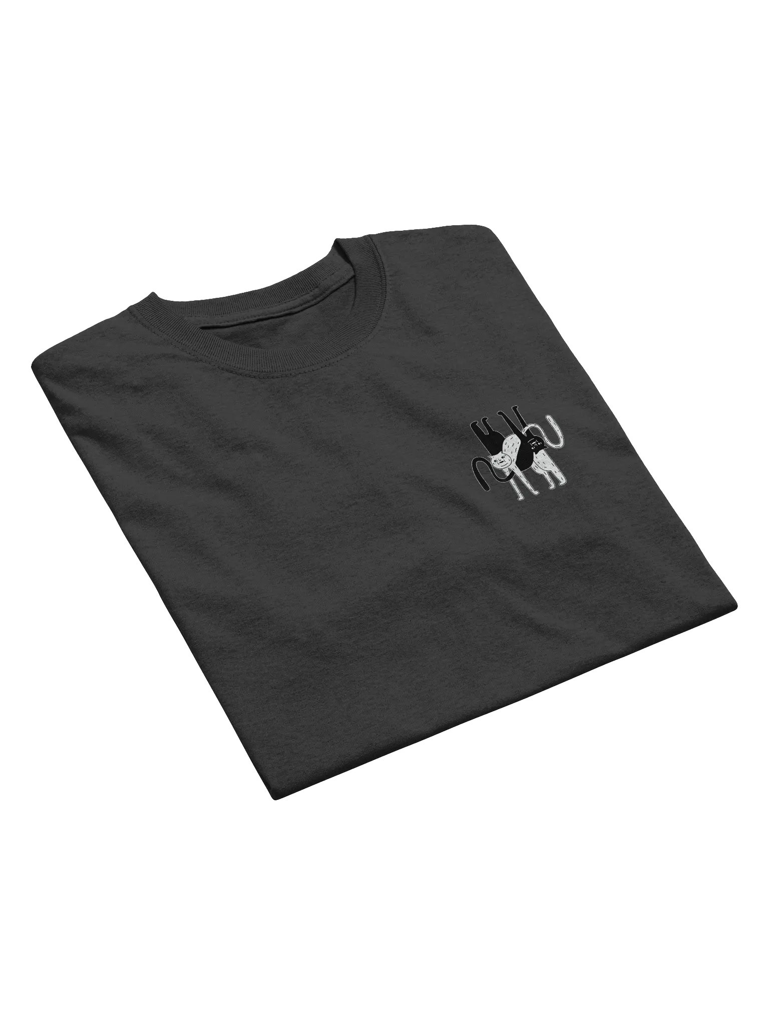 Cats Find Balance in Chaos T-Shirt | Funny Yin Yang Cat Tee for Cat Lovers product image (3)