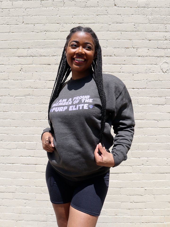 Proud Purp Elite Crewneck product image (2)
