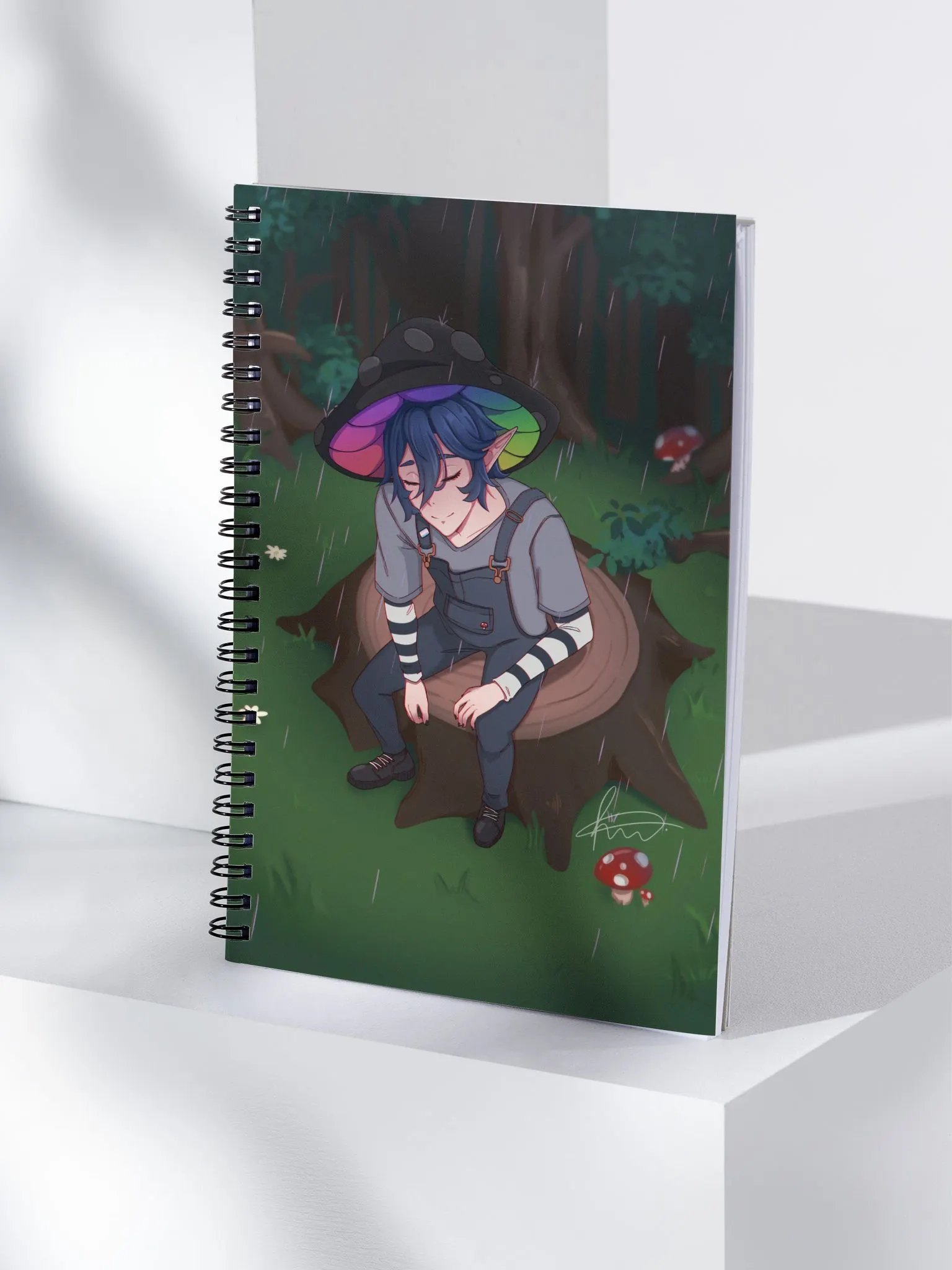 Rainbow Hat Notebook product image (4)