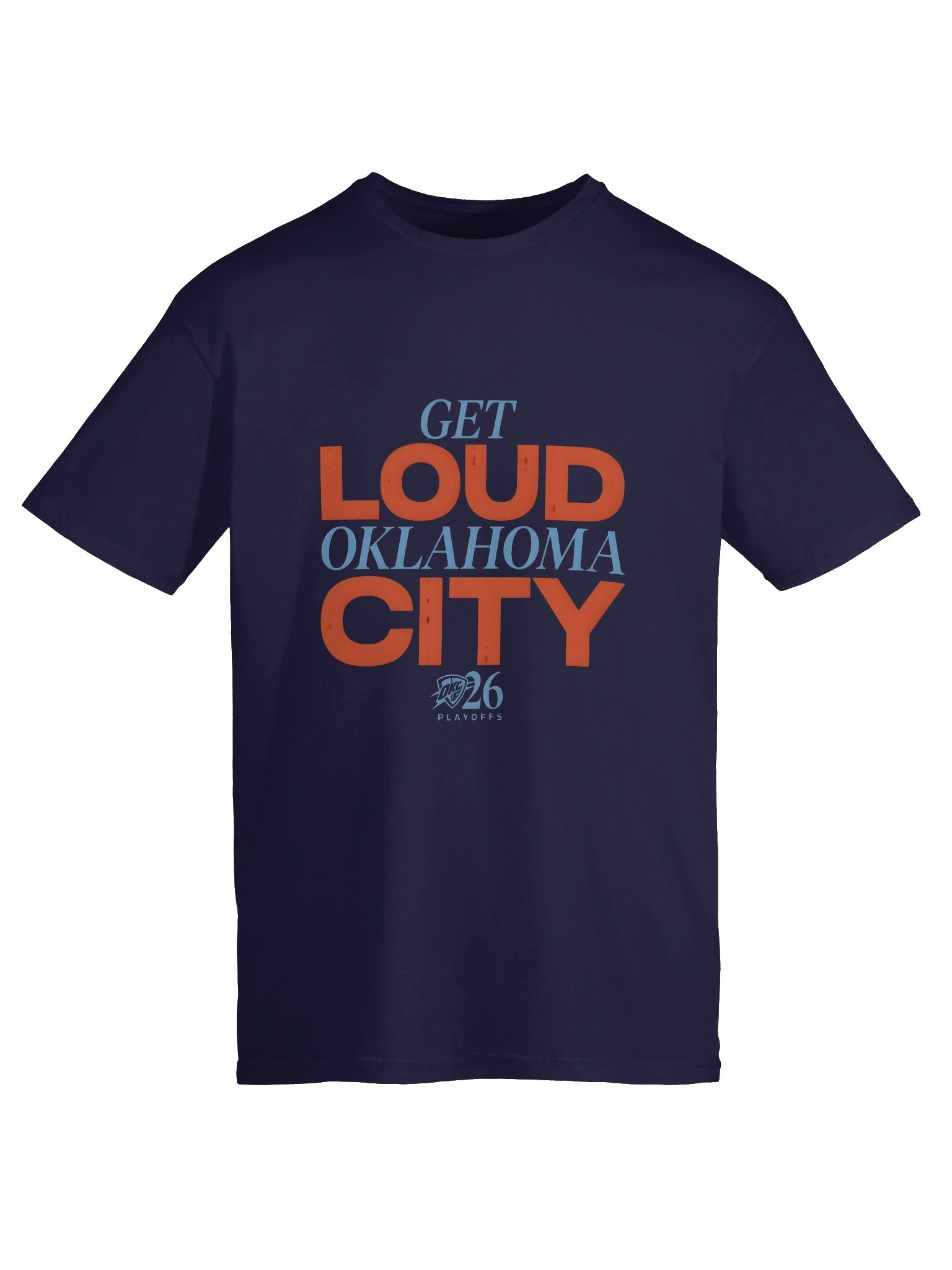 Get Loud Oklahoma City Playoffs Shirt product image (3)