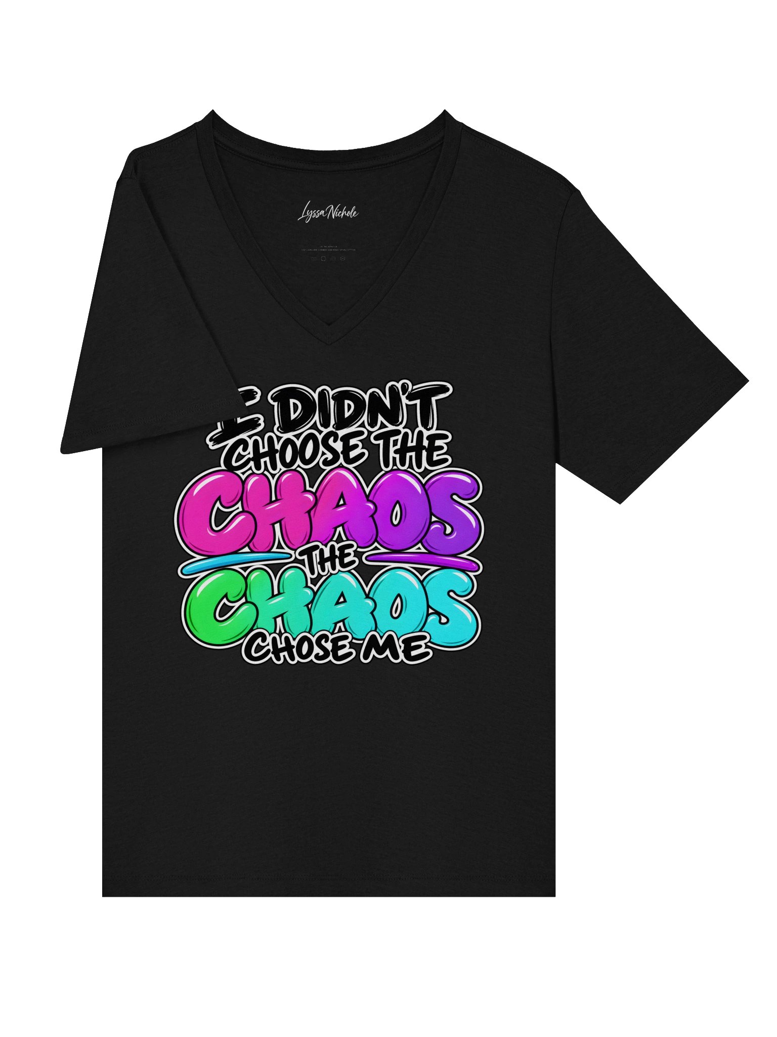 I Didn’t Choose the Chaos V-Neck Tee product image (5)