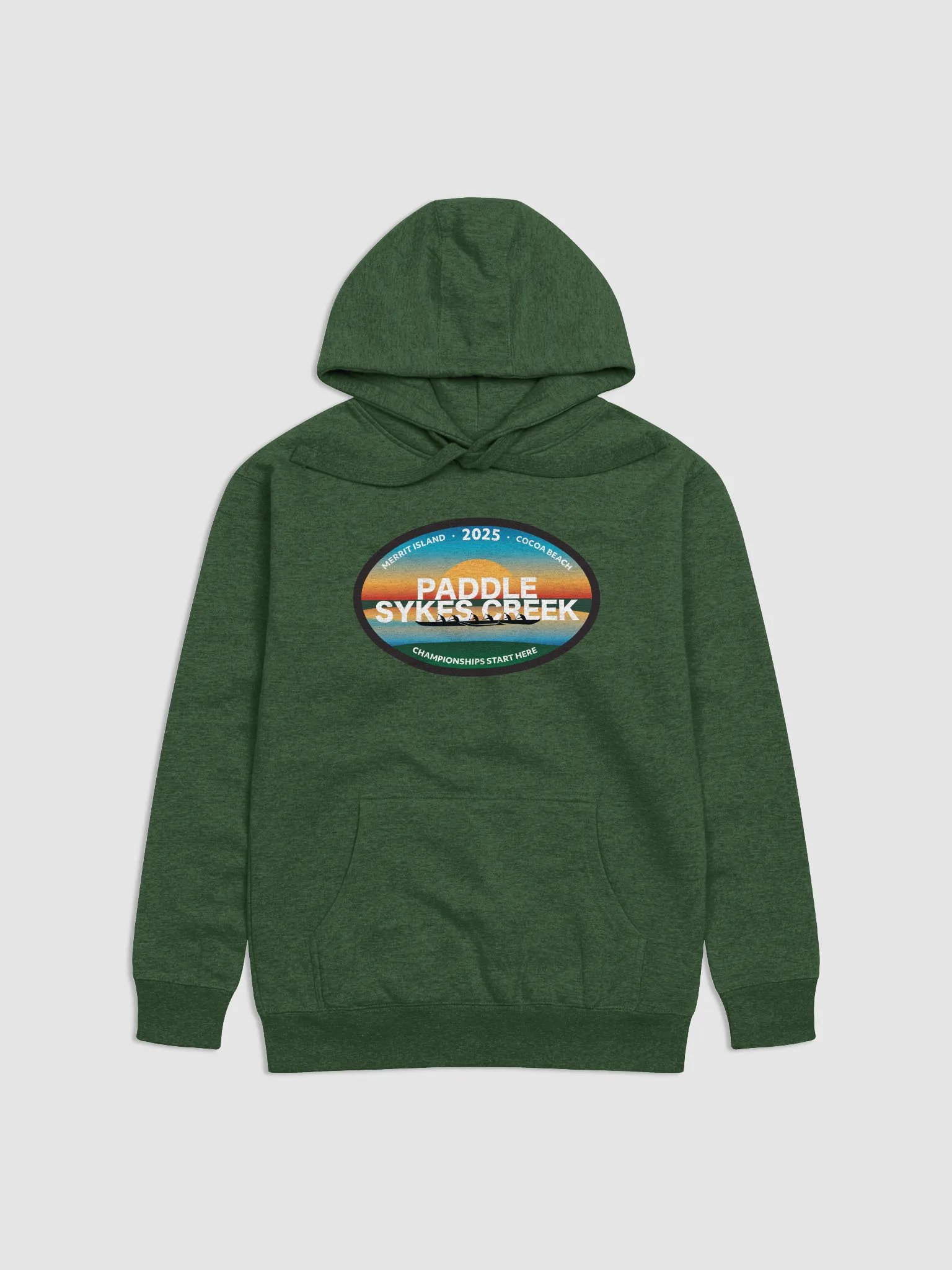 Outrigger - 2025 Paddle Sykes Creek - Hoodie (Green) product image (1)